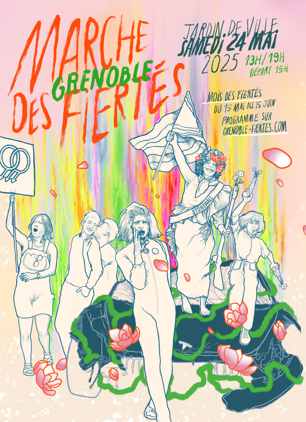 affiche pride 2025